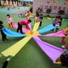 Outdoor Play Toys For Kids Big Rainbow Parachute Physical Training Toy Sport Game Tents Plaything Umbrella Octagonal