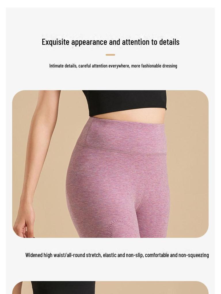 Зимние теплые брюки для мужчин и женщин: Высокая талия, кашемировый шелк, бархат, утолщенный хлопок, большой размер 