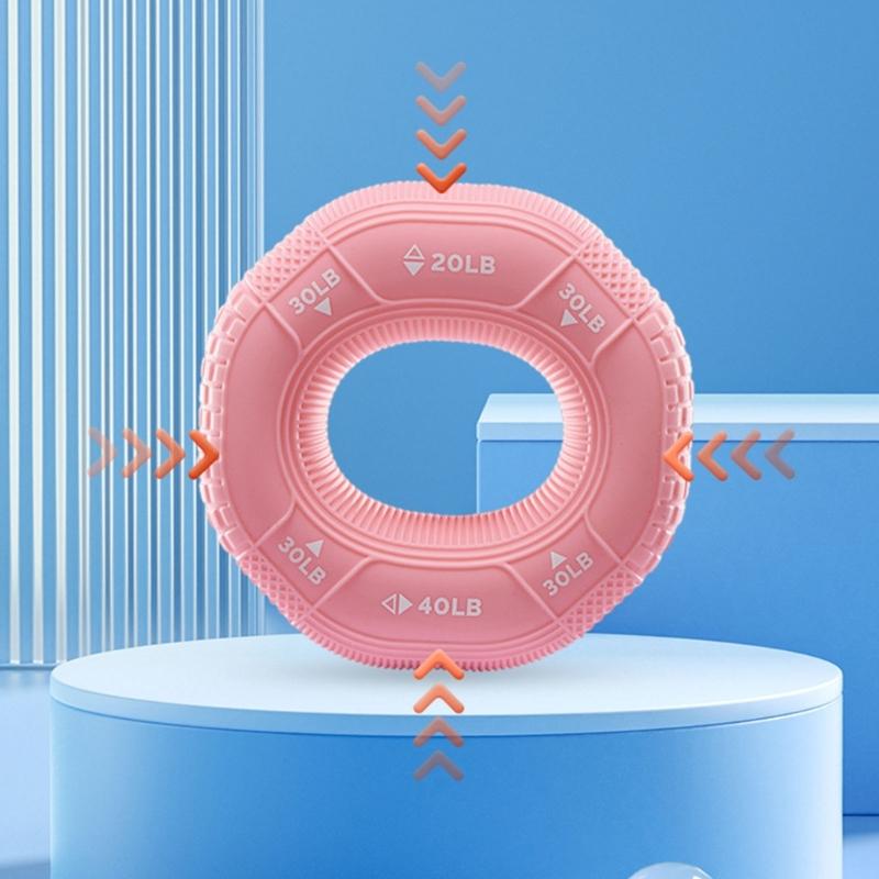 Силиконовый тренажер для силы хвата, кистевой эспандер, кольца для хвата, тренажер для предплечья, мяч, эспандер для тренировки силы пальцев