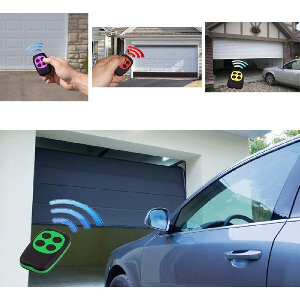 Universal Garage Door Remote Universal Gate Opener Remote Control Cloner Homelink Key Fob Programmable Learning Multi Frequency 280MHZ-868MHZ (1 PC,