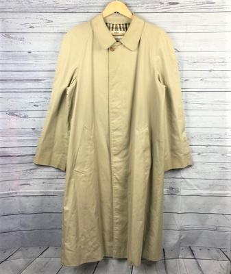 Сделано в Англии Роскошный тренч/Мужской 36/Бежевый/(ИСПОЛЬЗОВАЛ)