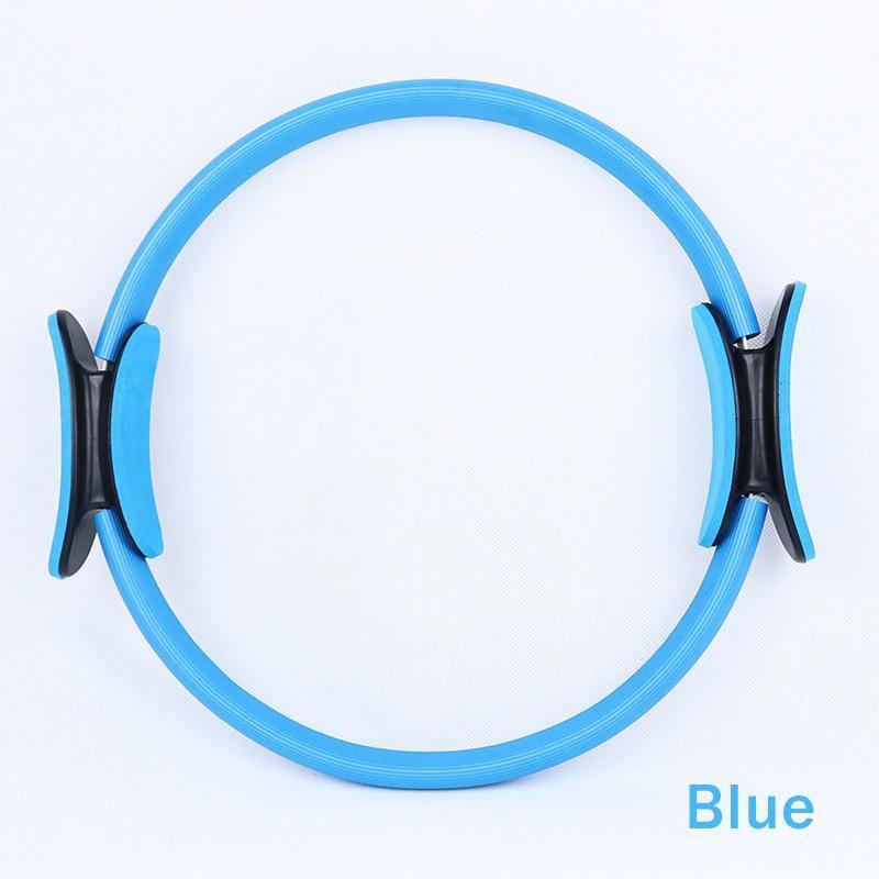 Hatha Yoga Pilates Ring Unbreakable 15 Inch Yoga Magic Circle For Toning Thighs Abs Legs Exercise For Women Home Gym Workout Equipment Accessories
