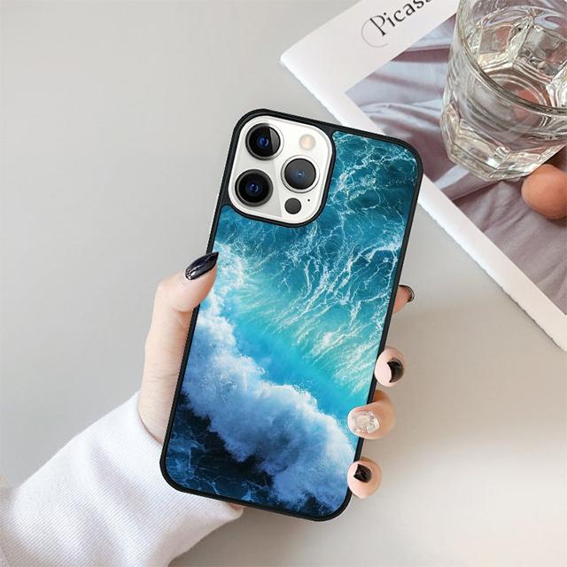 Волны Морская вода Ракушка Для iPhone 17 Air 15 16 14 13 12 Pro Max 11 Pro Max Plus Чехол для телефона