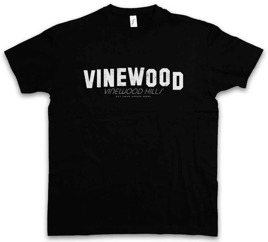 VINEWOOD HILLS T-Shirt Mens Womens Tees Top Hollywood Game