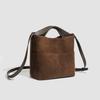 A Large-capacity, Versatile Bucket Bag with A High-end Texture and A Niche Single-shoulder Crossbody Bag