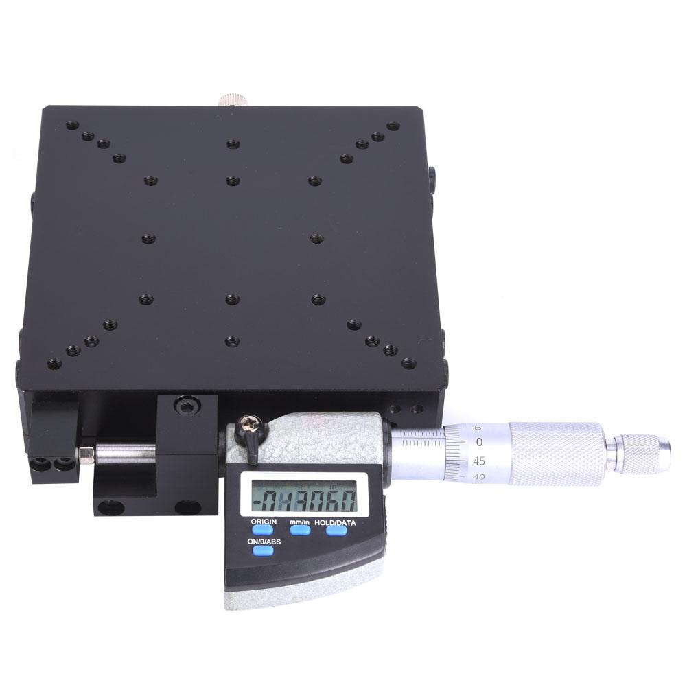 SEMX120AS Микрометрическая платформа с цифровым дисплеем 120x120 мм 0,001 мм Линейный транслятор