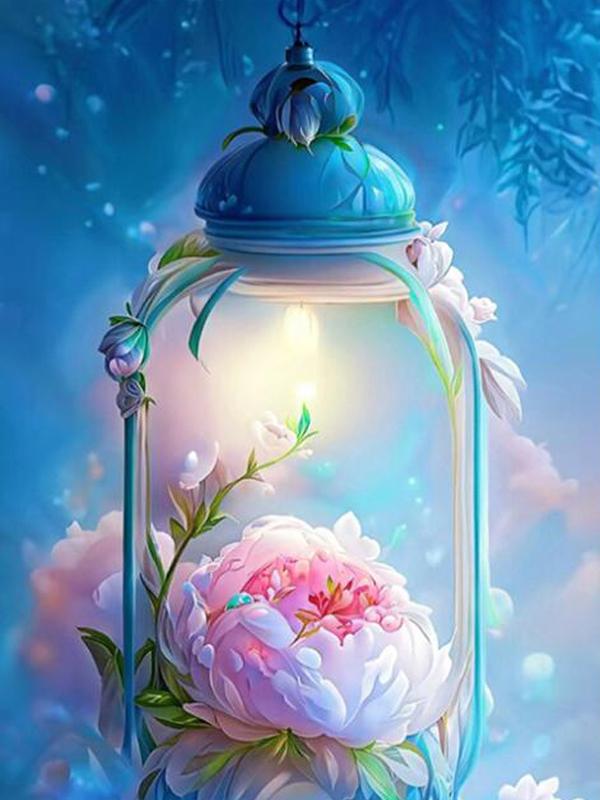 Diy 5d алмазная живопись розовый пион цветы лампа полная квадратная круглая дрель горный хрусталь вышивка мозаика наборы для вышивки крестом Настенный декор FG1790