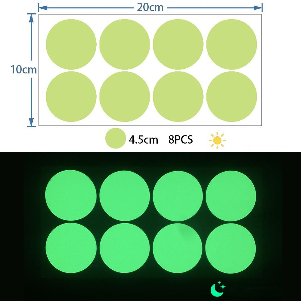 Glow-in-the-dark Stars Glow Wall Stickers Living Room Bedroom Switch Decoration Children's Room Dorm DIY Creative Glow-in-the Dark Stickers