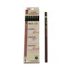 Каллиграфический карандаш Mitsubishi Pencil с твердым стержнем, шестигранный, 6B, 12 штук, UKS6K6B, Для штрихов и отделки, Повышает выразительность, Гладкий