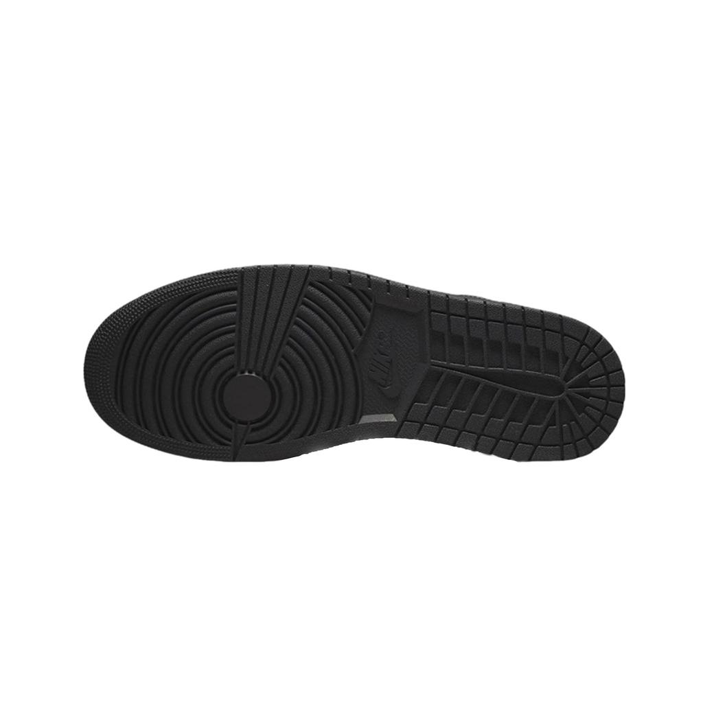Jordan Air Jordan 1 Mystic Silver Snow Leather Slip Resistant Abrasion Resistant Slip Resistant Abrasion Resistant 553558-093(Team266-)