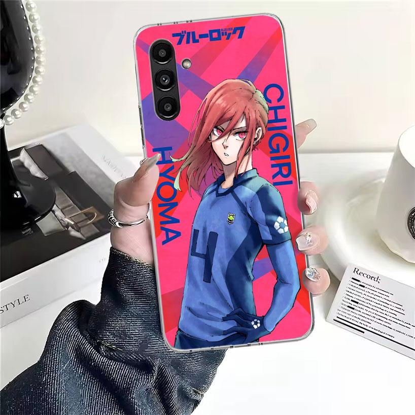 Горячий аниме Blue Lock Чехол для телефона для Samsung Galaxy A13 A14 A15 A16 A17 A53 A54 A55 A56 A57 A33 A34 A35 A36 A37 A23 A24 A25 A26 Ga
