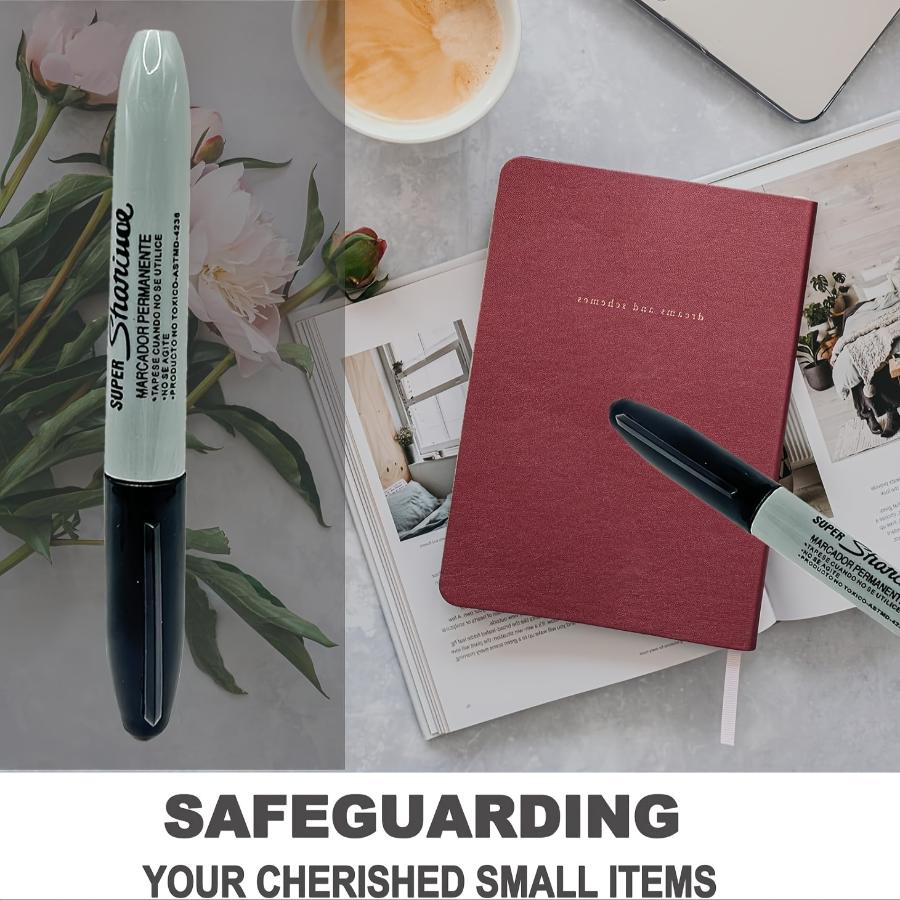 Прочный безопасный маркер для отвлечения внимания — незаметное скрытое хранилище для мелких ценностей — идеальный забавный подарок для декора дома и общежития, пластик, не водонепроницаемый