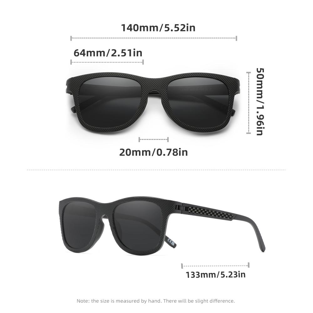 NINESUN Brand New Sunglasses Unisex Retro TR90 Polarized UV400 Lens Glasses Vintage Men/Women Eyewear