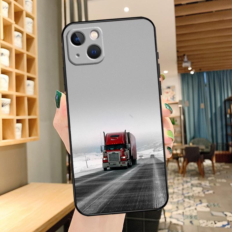 Heavy Truck Car Phone Case For iPhone 15 Pro Max 14 13 12 11 16 17 Pro Max mini 15 16 Plus 16e 17 Air Cover