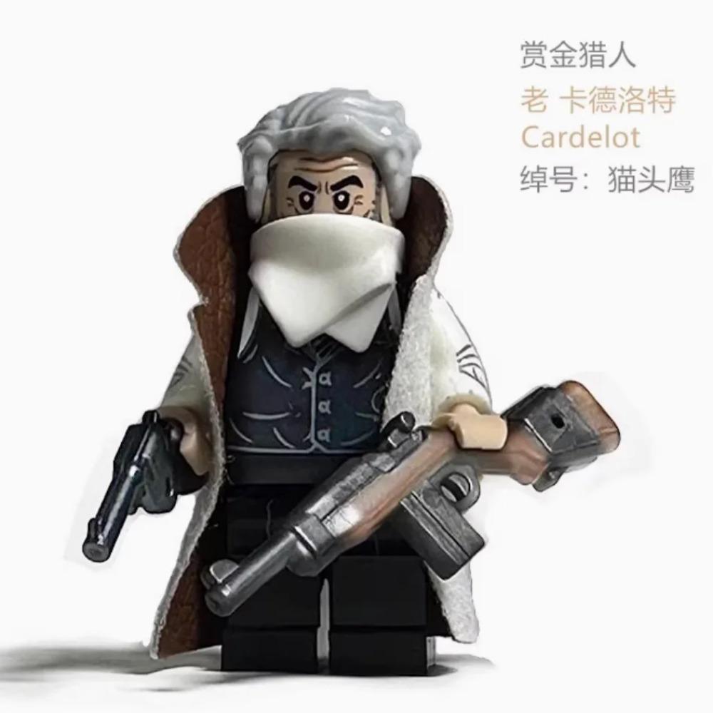 West Cowboy Westworld Building Blocks Police John Marston Arthur Morgan Mini Action Figure Toys