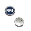 Front Grille Badge 75mm Blue For Fiat Albea Doblo Marea Palio Oem 46522729