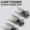 Корзина для кормушки для рыб, ловушка для рыболовной приманки, клетка, кормушка для крупных приманок с наполняемым поплавком-шариком, подарок для любителей рыбалки
