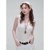 NOISCHE Metal Fleur Necklace _ GOLD