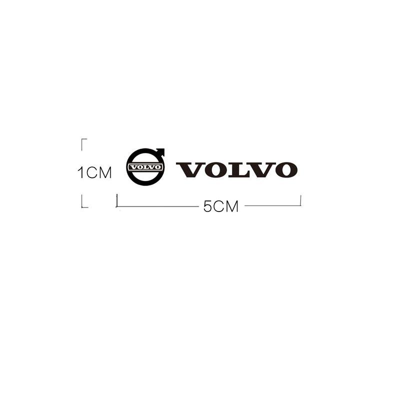 Car Interior Decals Emblem Sticker Accessories for Volvo Rdesign Polestar AWD V50 S60 XC60 S40 XC40 XC90 V60 S80 S90 V90 V70 T6
