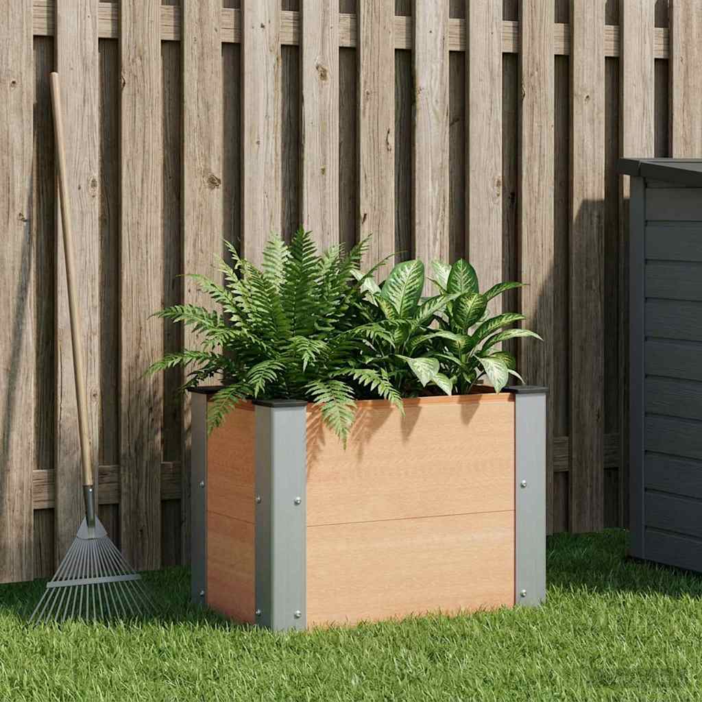 Raised Bed Brown 50 x 30 x 36 cm