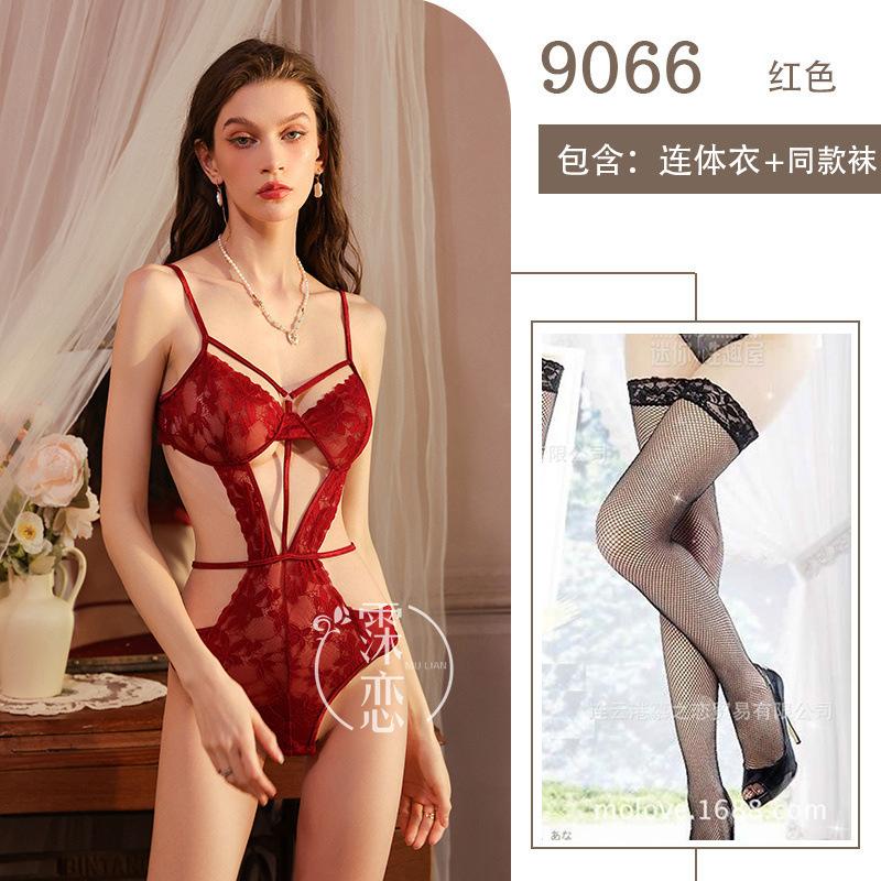 Sexy lingerie pure desire hot imperial sister sexy underwear seduction lace open file free onesie women
