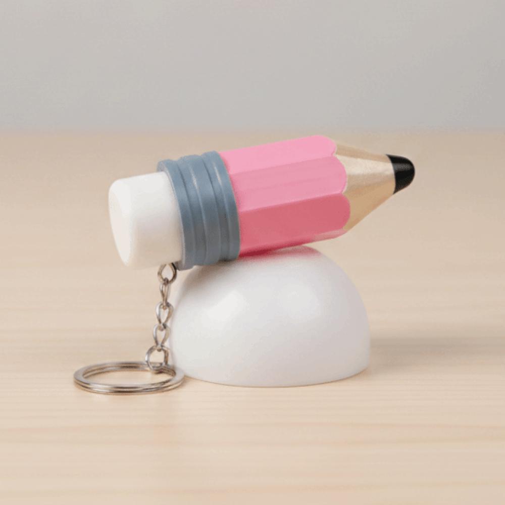 Creative Finger Button Pendant Pencil Shape Finger Button Toys Bag Pendant