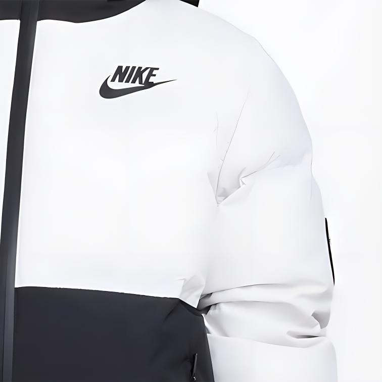 Nike Пуховик для подростков Белый/Черный HV7187-025
