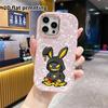 Phone Case: 2D flat design suitable for iPhone 18 17 16 15 14 13 Pro protective case, couple style, hoodie rabbit, Christmas and Halloween gifts