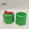 Секретный Держатель Денег 3D-печатная Коробка-головоломка Лабиринт, Интерактивная Рождественская Тематика Хранилище Веселая Логическая Игра Новинка Шестиугольное Украшение для Хранения Украшений И