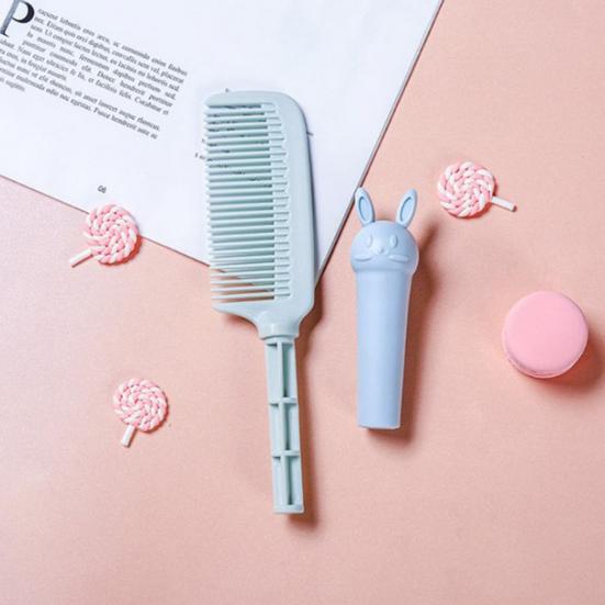 Styling Comb Smooth Frizz Anti-static Anti-knot Massage Hair Pressure Lovely Relieves Scalp Bunny Scalp Detangling Brush Salon