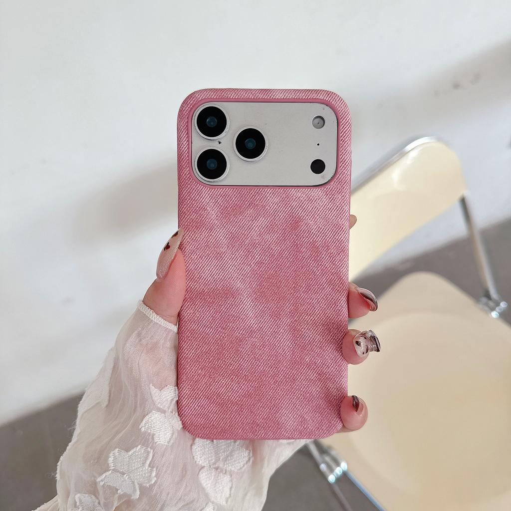 Безрамочный Тонкий Чехол из ПУ Кожи с Узором Ковбоя Для iPhone 17 Air 16 15 14 13 12 11 Pro Max Plus Матовый Ударопрочный Жесткий Чехол
