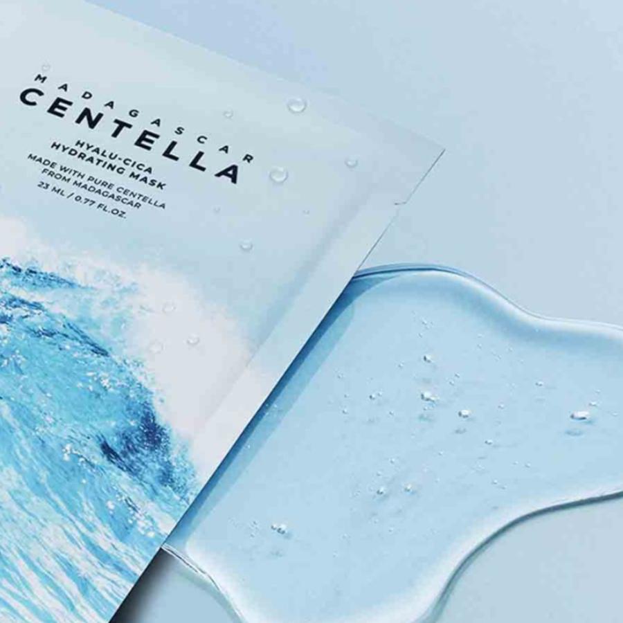 Мадагаскарская центелла Hyalu-Cica Увлажняющая маска 5 шт.