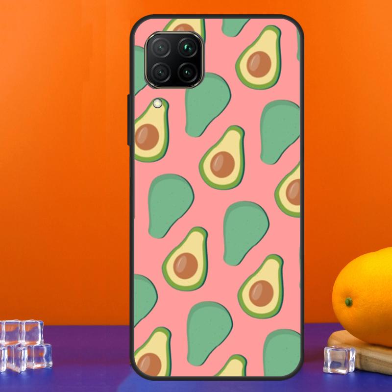Коллаж с авокадо для Huawei Nova Y90 Y91 Y60 Y70 Y72 Y61 9 10 SE 12i 12s 11i 5T P60 Pro P20 P30 P40 Lite Чехол