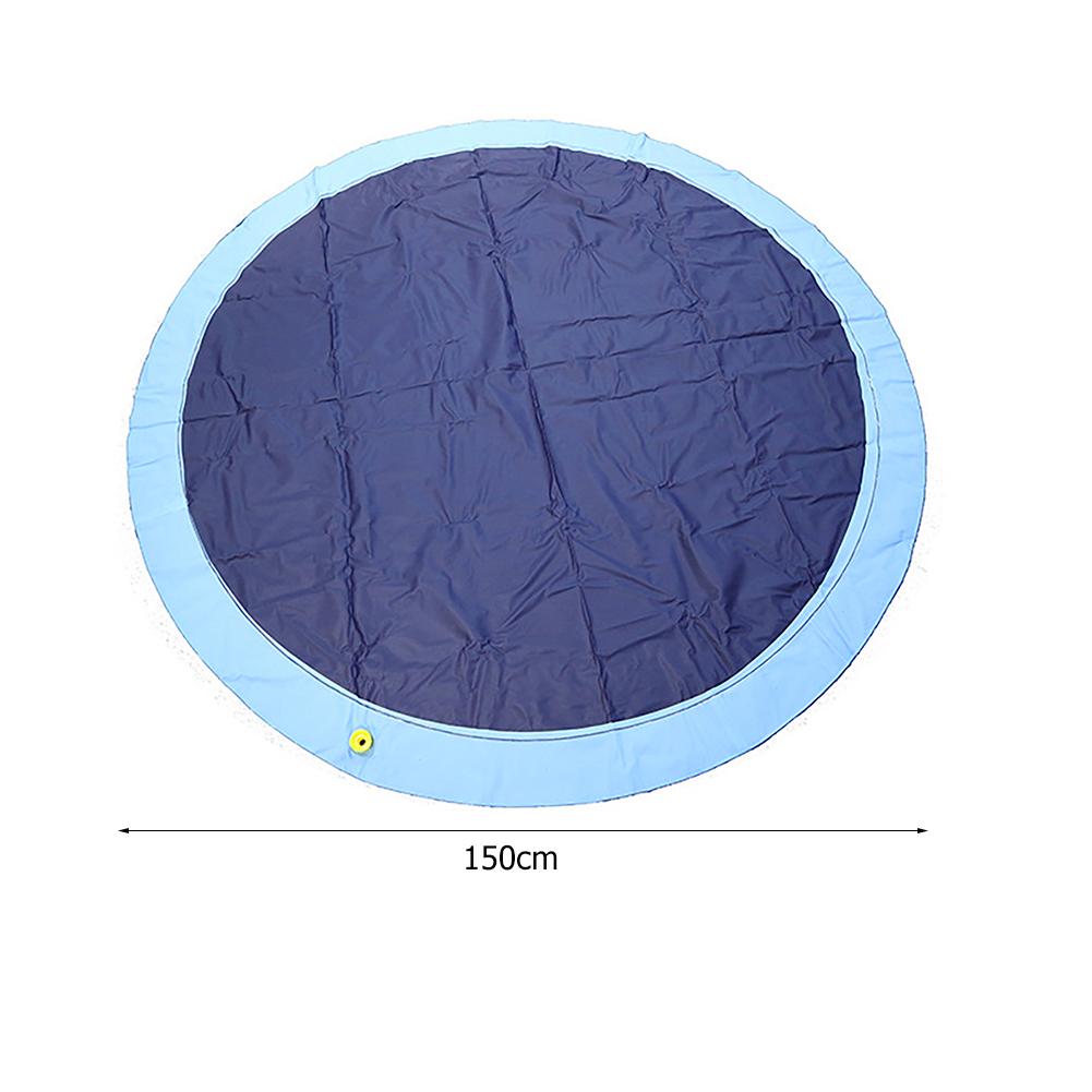 Плавающий надувной игровой коврик с распылителем воды, летние прохладные коврики для ванны для собак, кошек, детей, сада, домашних животных, разбрызгиватель, охлаждающий коврик