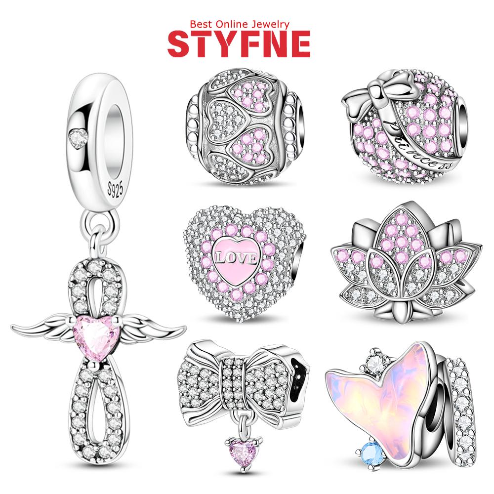 S925 Silver Infinity Love Dangle Charms Like Snake Entangle Beads Fit Original Bracelet Diy Accessories Fine Jewelry Gifts