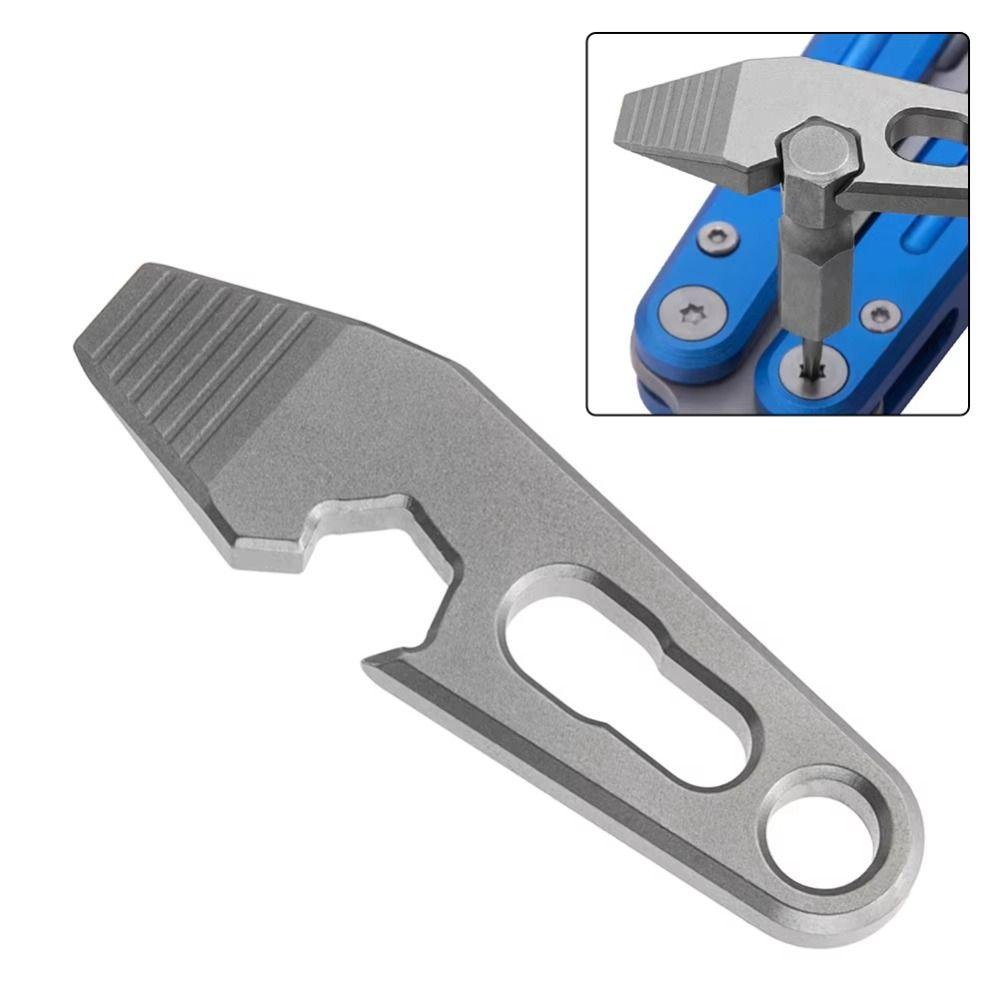 Wear-resistant Mini Pry Bar Durable Keychain Pendant Hexagon Wrench Small Tools Portable