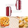 DIY Wheel Cooking Pizza Dough Roller Baking Accessories Rolling Pin Pie Making Tool