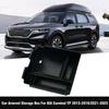 Бокс для хранения для KIA Carnival YP 2015-2019 KA4 MPV 2025-2025 Органайзер-лоток на подлокотник центральной консоли автомобиля Автомобильные аксессуары для интерьера K1Y6