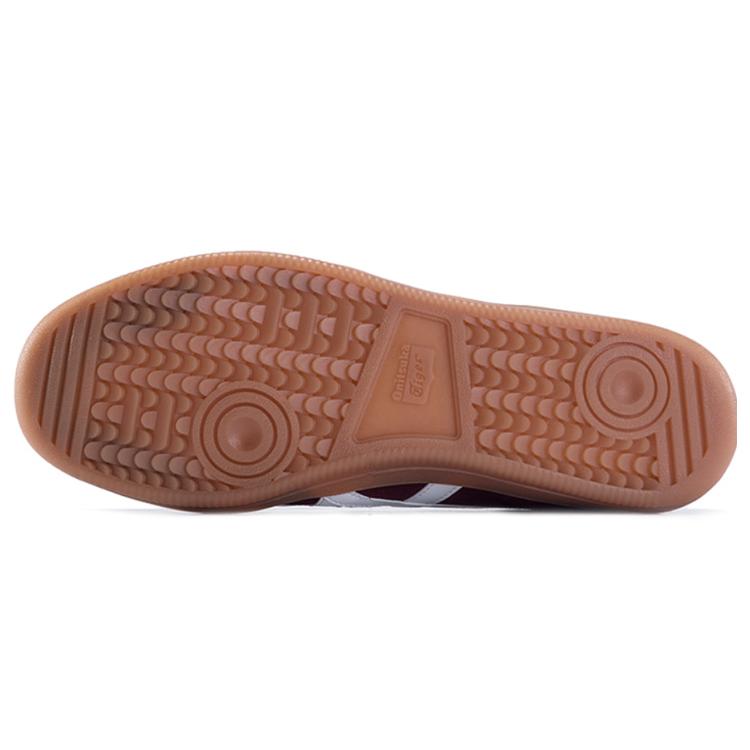ONITSUKA TIGER Tokuten Повседневные Устойчивые к истиранию Баланс Низкие Кеды для скейтбординга Унисекс Бордовый D3B2L-2901