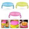 Microwave Tray Microwave Plate for Stacker Grill Rack Plastic Bakin Round Steam Rack