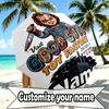 Custom Name Personalized Bride of Chucky Print Umbrella, Auto Open Close, 8‑Rib Sturdy Frame, Commute Camping Hiking Use, Birthday Gift