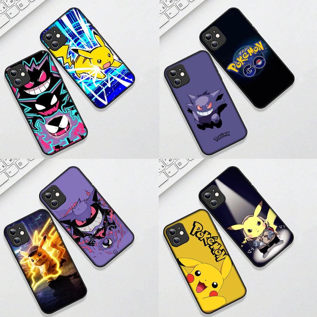 for Huawei P30 P20 Mate 20 Lite Pro Y7a Y6P Y7 2019 Nova 5T 3I p30Lite Phone Cover Soft Case P-Pokemons GO Gengar P-Pikachus