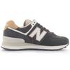 New Balance Nb 574 Retro Cushioning Durable Support Low Top Casual Running Shoes Women Sneaker Gray Pink WL574SYP