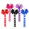 Cheerleader Gifts Cheer Colored Bowknot Keychain Pendant Cheer Keychain Backpack Decoration Accessories Gifts