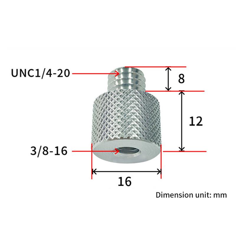 Camera Conversion Screw Nut 1/4 3/8 5/8 Inch Projector Bracket Adapter Photography Accessories For Dslr Camera Tripod Ballhead