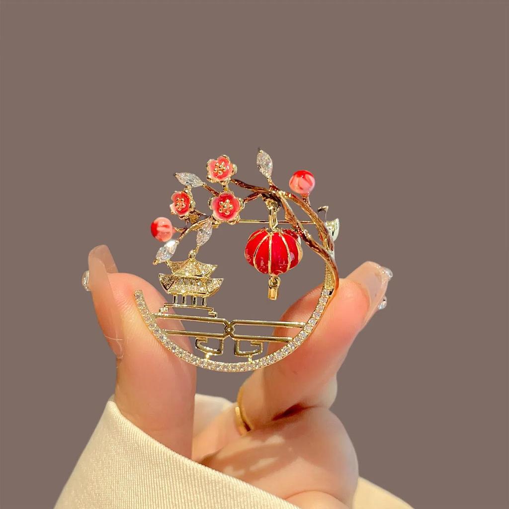 Sunward Growth Sunflower Brooch: Elegant Women's Corsage Pin for College Entrance Suits