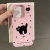Расписной чехол для телефона для iPhone 15 11 13 14 для 15 16 Pro Max 12 13 16 Pro Милый Модный Смешной Чехол для телефона со шнурком Последние Рекомендации по самым продаваемым товарам