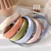Solid Color Wide Hair Hoop Hairbands for Women Fashion Hair Accessories Hair Bands Girls Cute Sponge Headbands Headwear