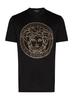 Футболка Versace с коротким рукавом и заклепками в виде головы Медузы