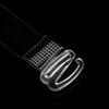 Fashion Transparent Adjustable 1.5CM Bra Straps Invisible Steel Hook